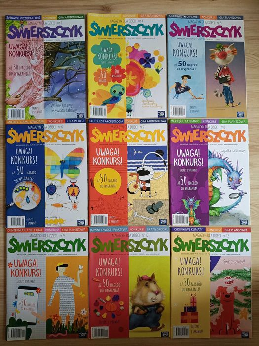 Świerszczyk Magazyn dla dzieci x 9_2021 rok (6-9lat)