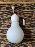 Żarówka lampa wisząca dla dzieci wielka do pokoju biała