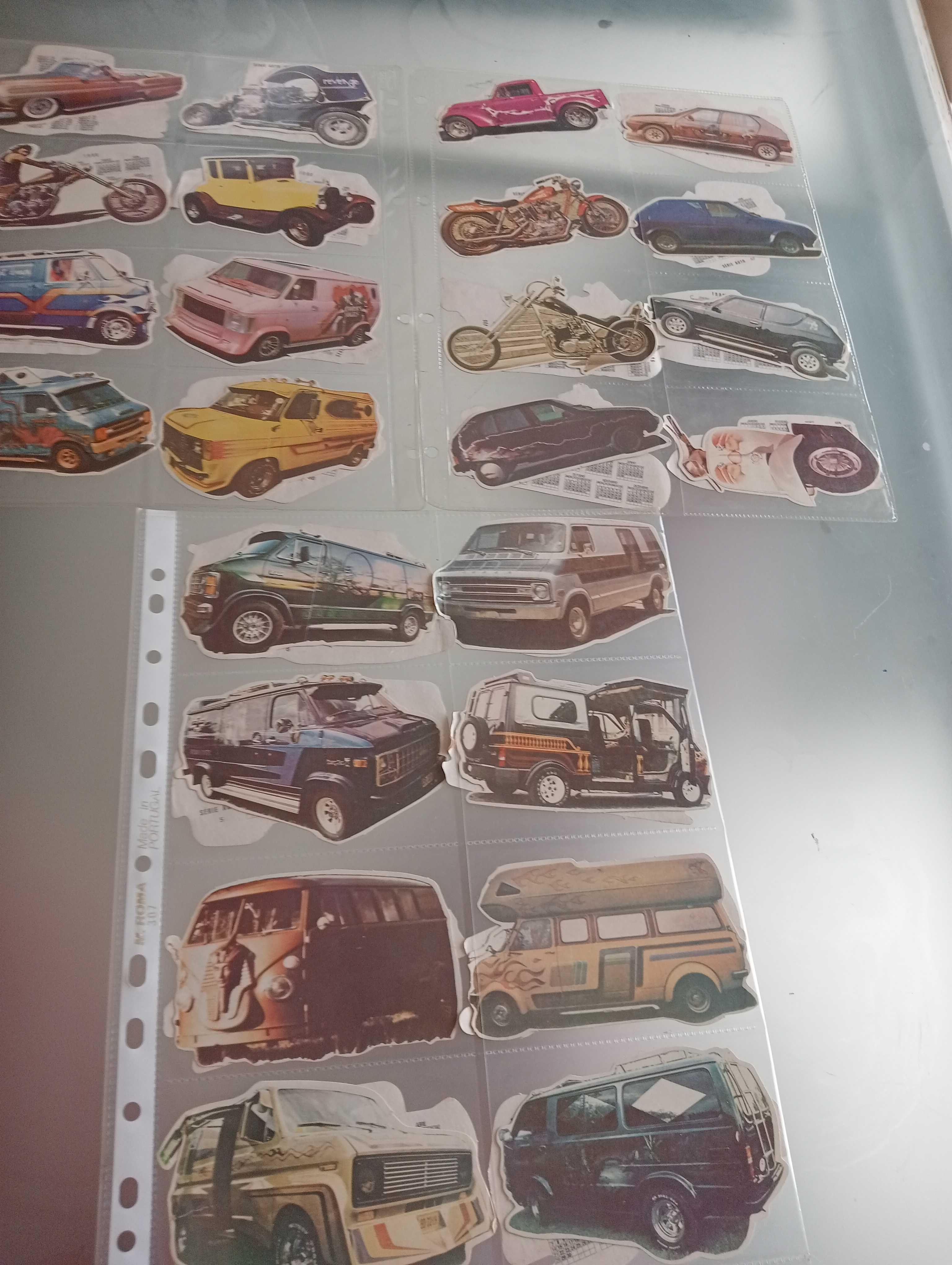 Calendários de bolso - Antiguidade Coleção Série Auto de 1986