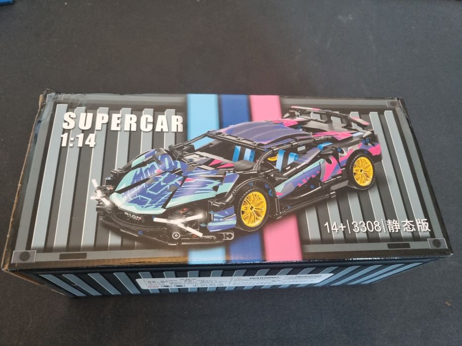 NOWY duży zestaw LAMBORGHINI, auto do składania