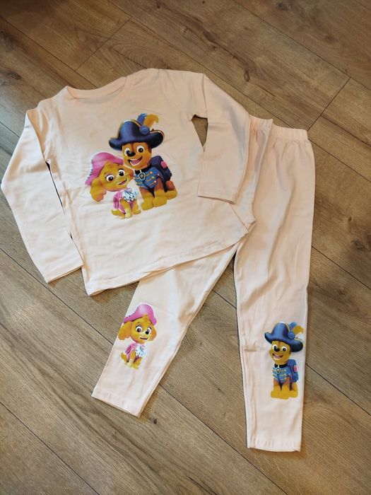 Komplet 2 szt , leginsy  + bluzeczka