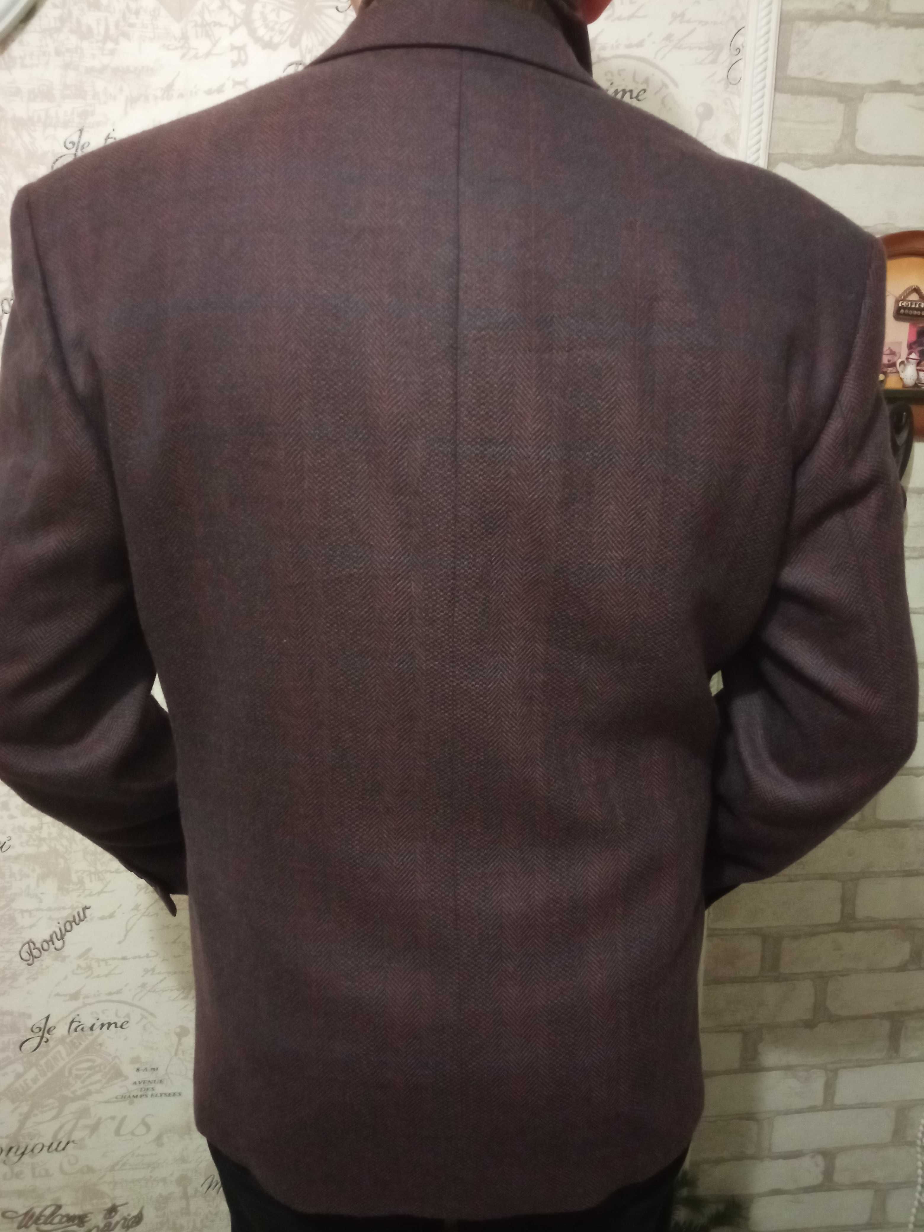 Пиджак мужской (Германия,шерсть,50)