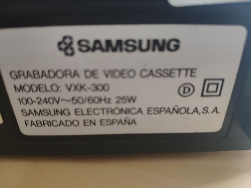 VHS SAMSUNG ( não liga)