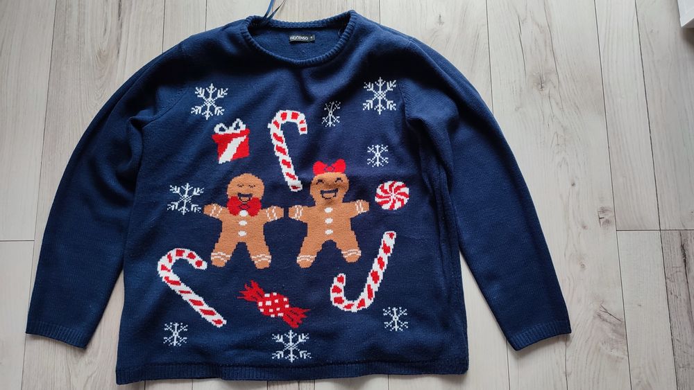 Swetr damski świąteczny