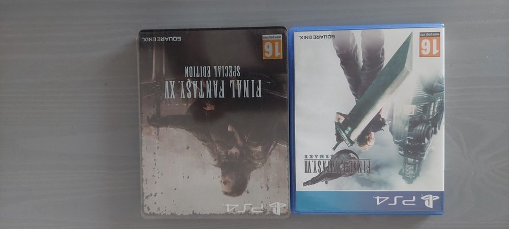 Final Fantasy 7 Remake + Final Fantasy XV