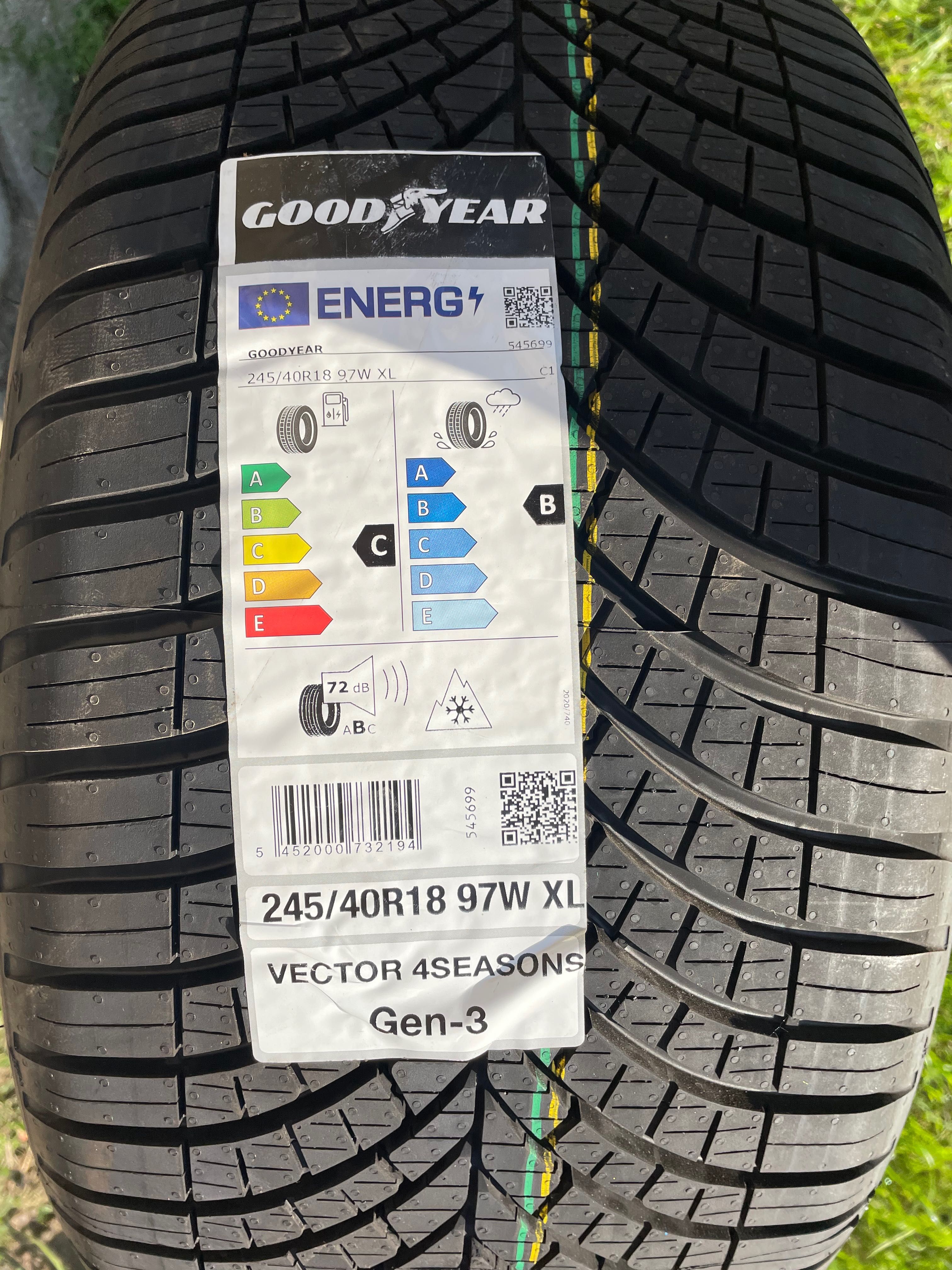 Opona OW 245/40R18 97W Goodyear
1 Vector 4 SEASONS G3 XL FP