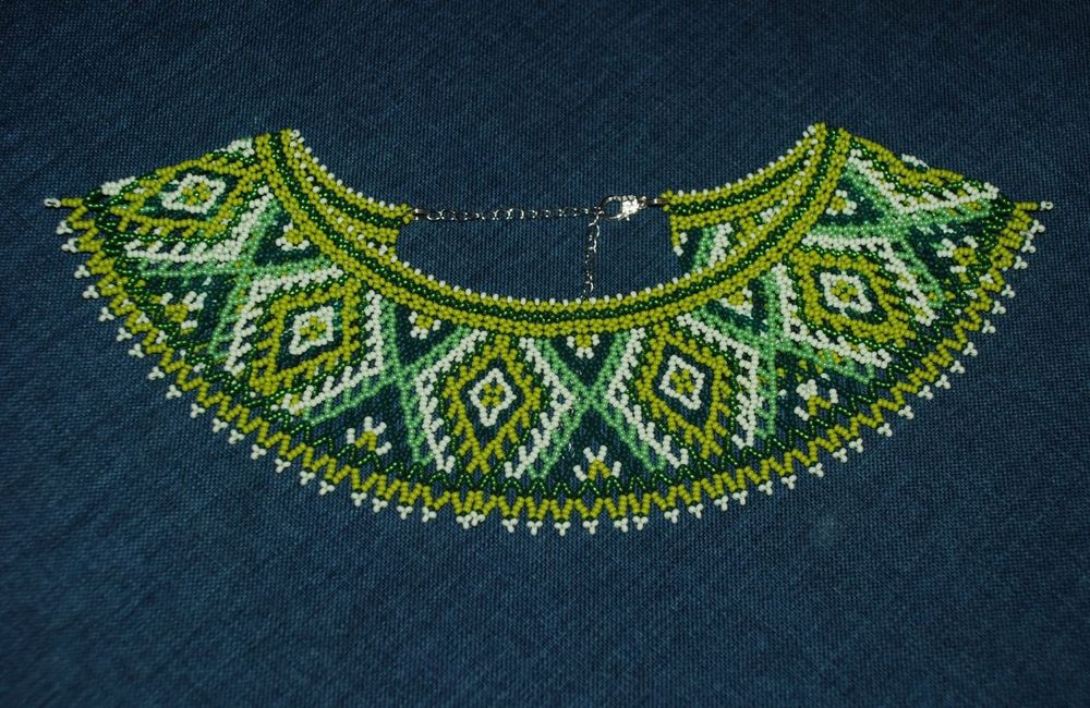 Намисто силянка ручної роботи з чеського бісеру Preciosa