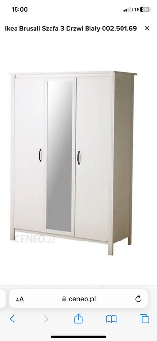 Szafa plus komoda gratis
