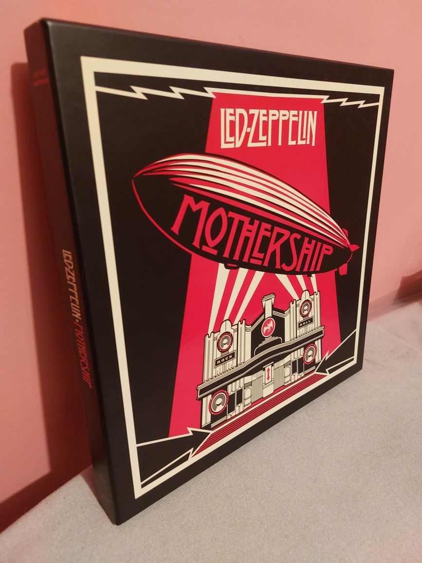 Led.Zeppelin Mothership Bos 4 discos mais livro