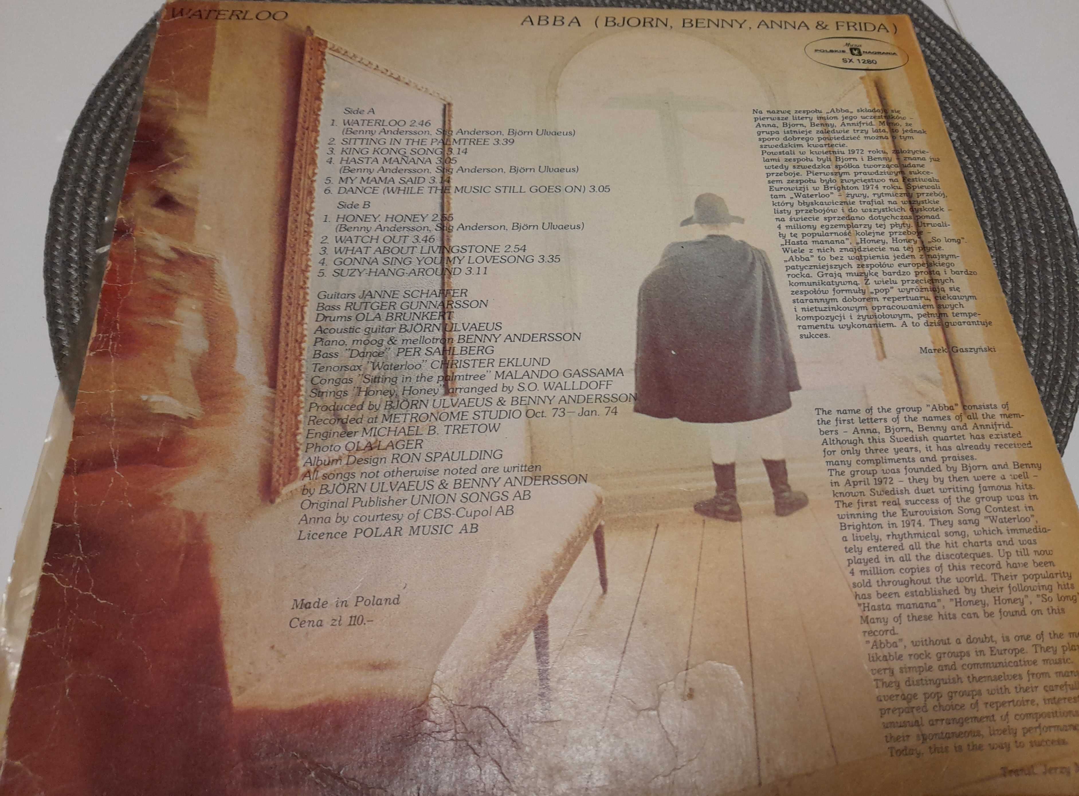 Płyta winylowa Abba, Waterloo Muza winyl