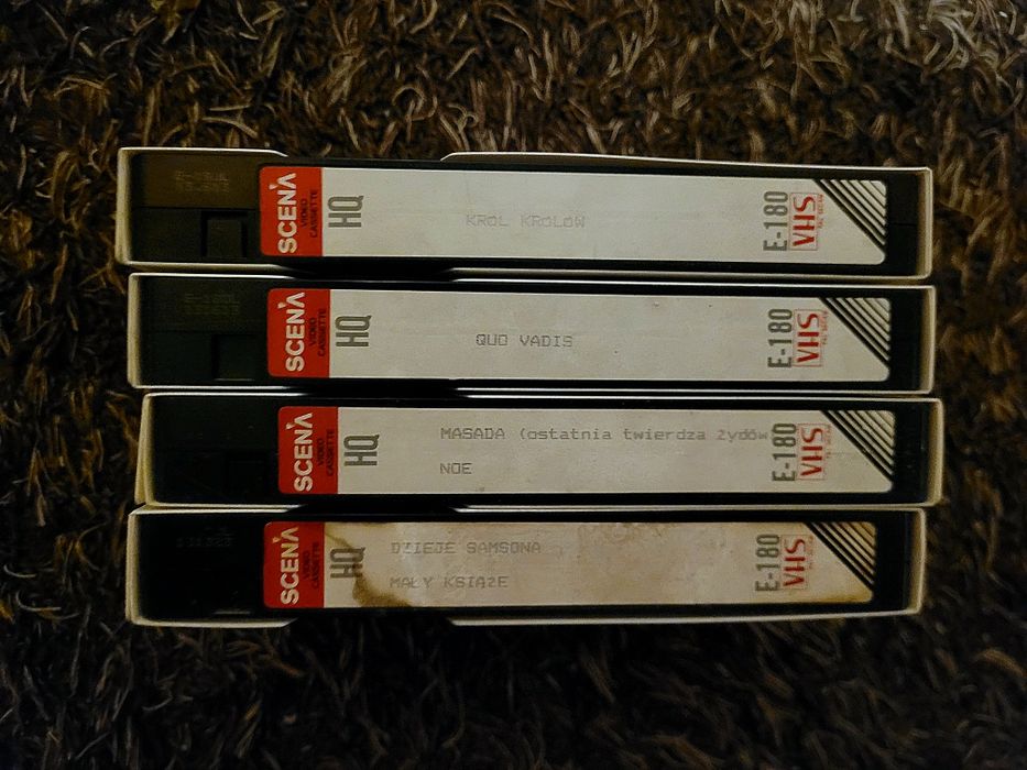 Kasety VHS filmy bazarowy lektor