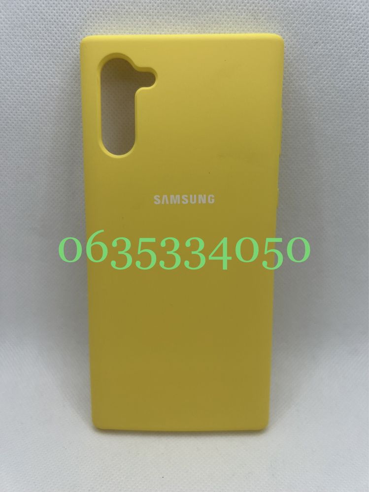 Чехол софт тач для Samsung Note 10 pro plus Самсунг нот 10 микрофибра