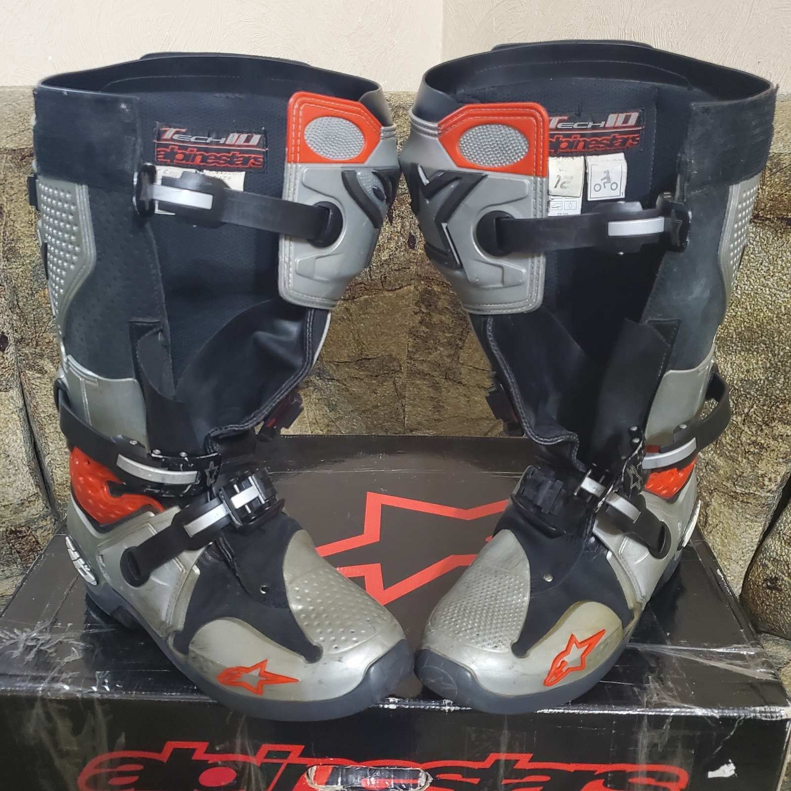 Мотоботи Alpinestars Tech 10 мотокрос, ендуро 46, 45 розмір