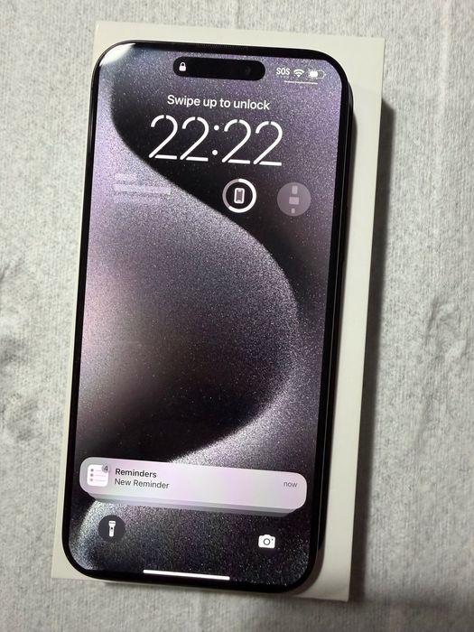 iPhone 16 Pro Max 256gb Black Titanium, neverlock, фіз сим