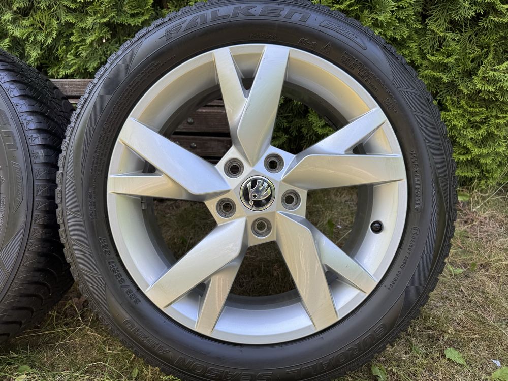 Диски 5/112 р17 ЯК НОВІ skoda octavia superb karoq kodiaq шкода окт