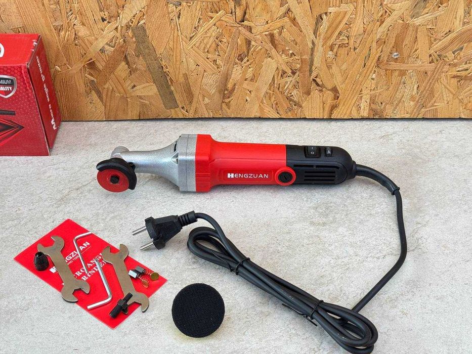 HENGZUAN 360W | Угловой Гравер для керамогранита, с РЕГУЛИРОВКОЙ обор.