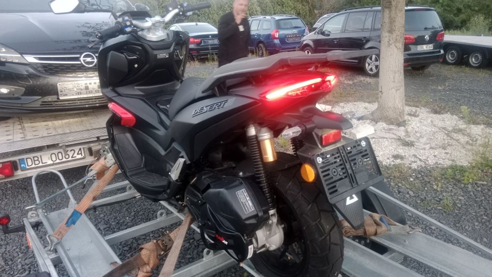 Skuter 125 bournout desert ATV 2025 rok honda pcx
