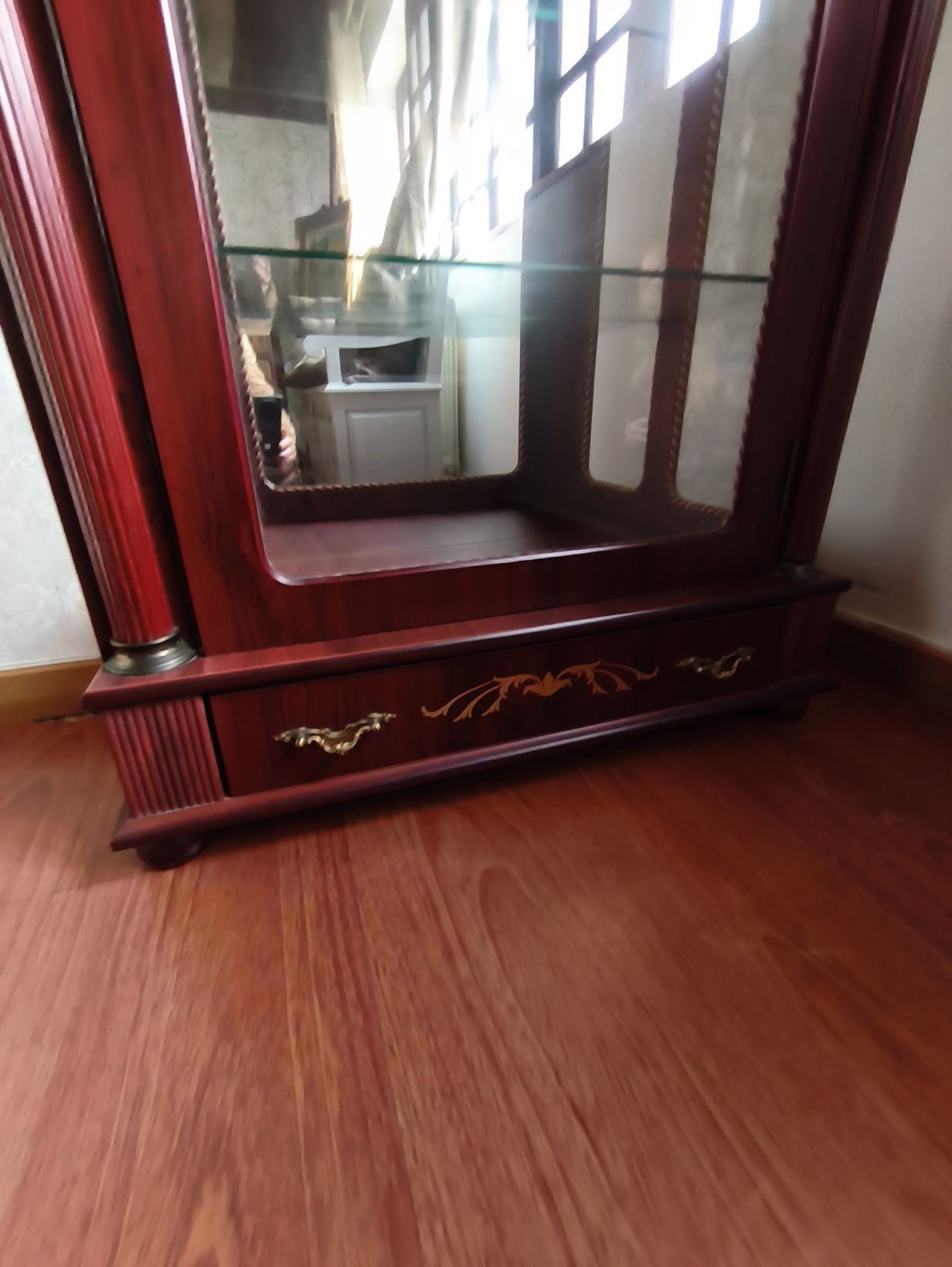 Vitrine envidraçada