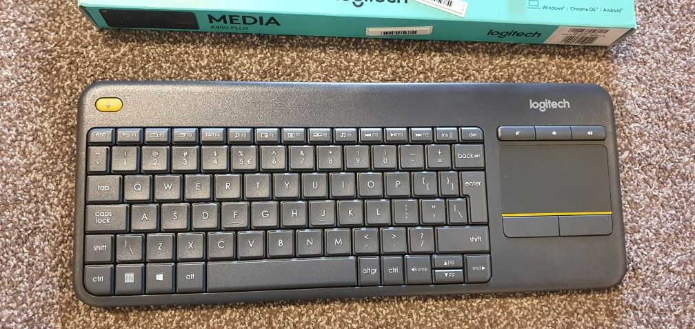 Klawiatura bezprzewodowa logitech k400