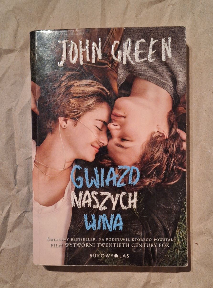 Książka "gwiazd naszych wina" John Green