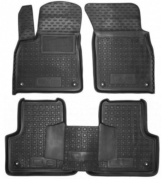 Коврики в салон Audi Q5 2008- 2020/ Audi Q7 2005-2020 / Audi Q8 2018-