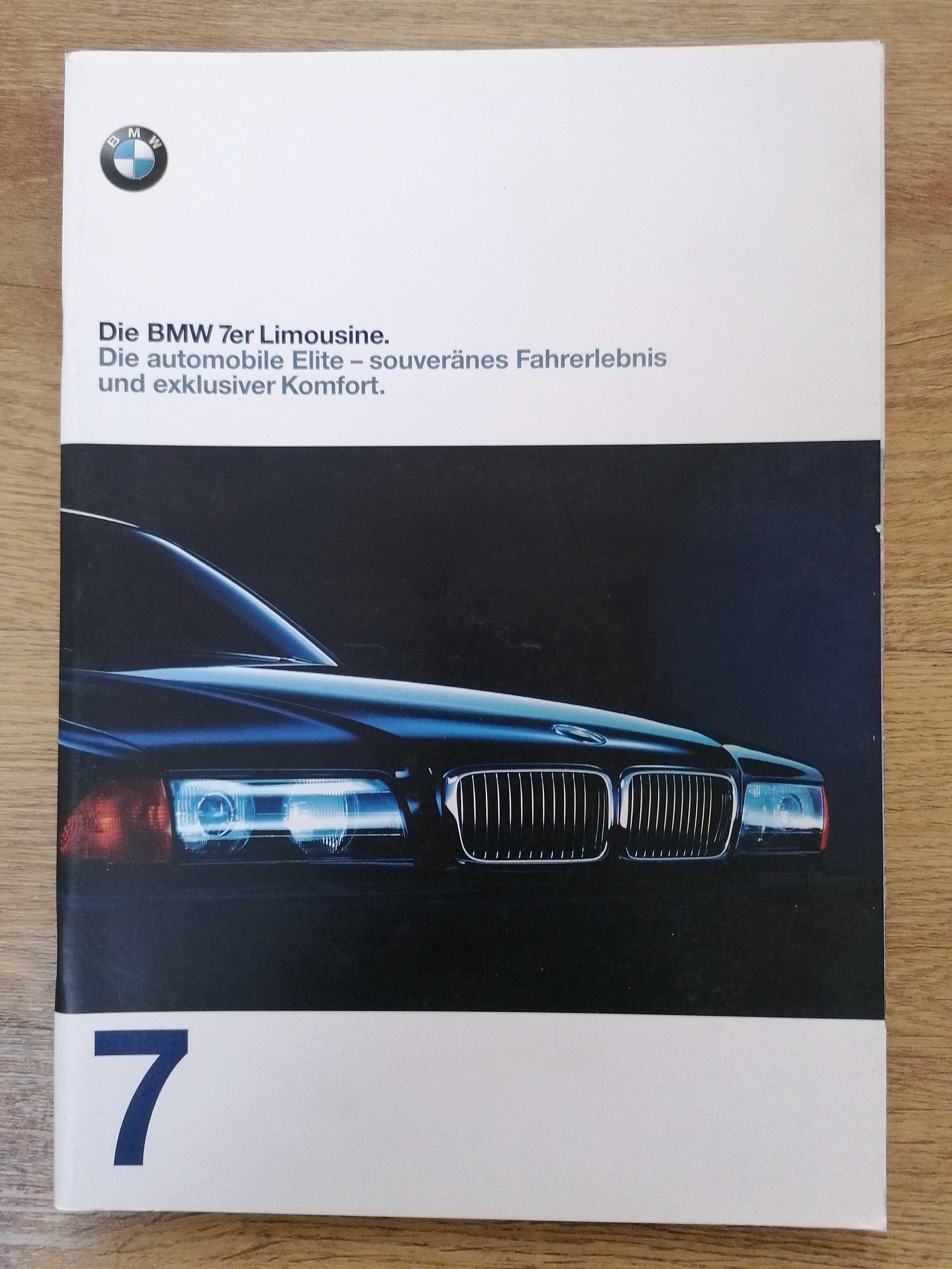 Prospekt BMW 7 E38