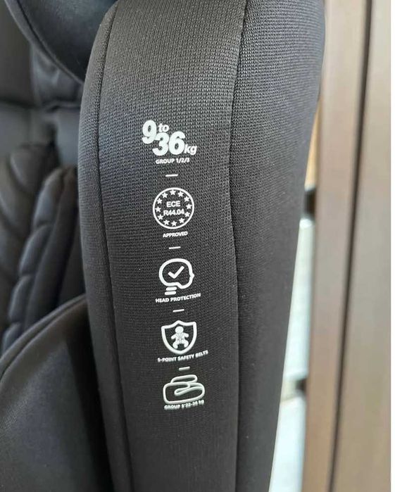 Дитяче універсальне автокрісло 9-36 кг з бустером tilly