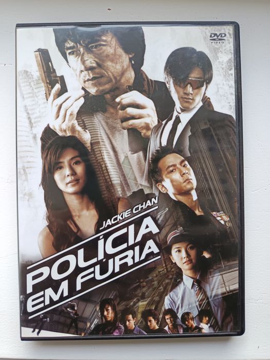 DVD polícia em fúria