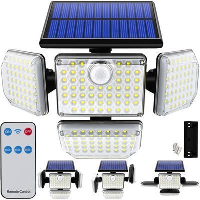 Lampa Solarna 181 Led Z Panelem Zewnętrznym