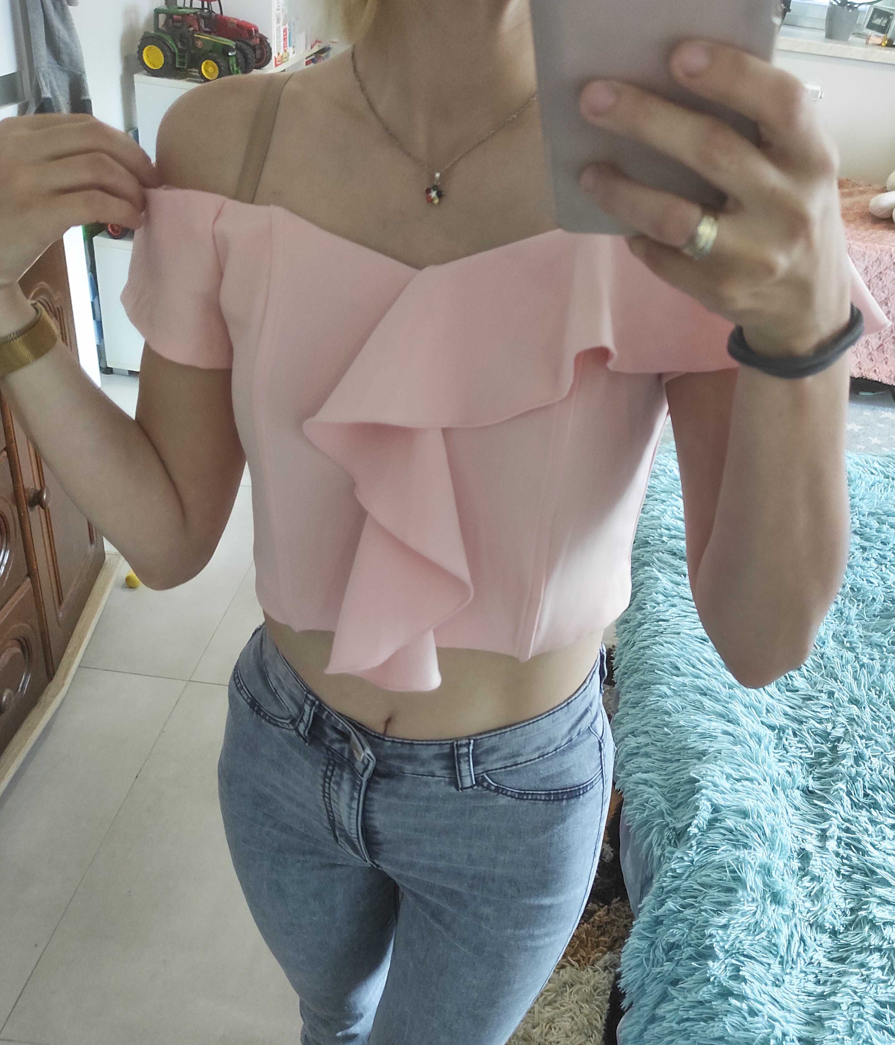 Crop top Stradivarius S