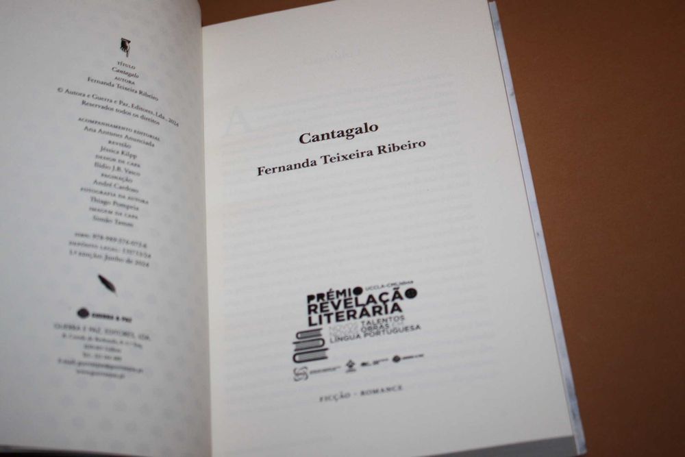 Cantagalo //Fernanda Teixeira Ribeiro