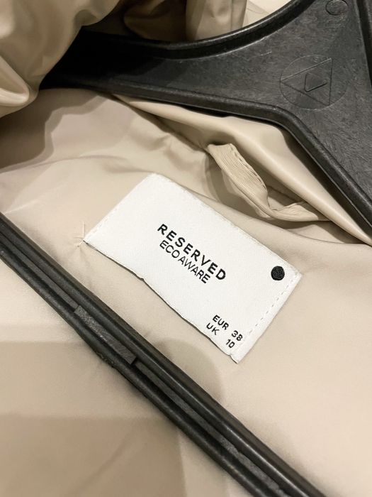 Пуховик/ пальто Reserved екошкіра