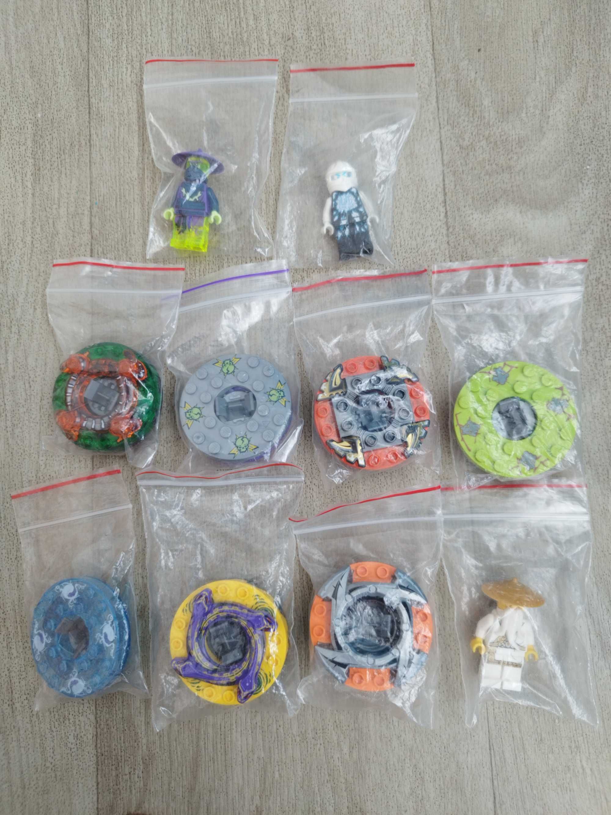 Lego Ninjago з фігурками і спінери