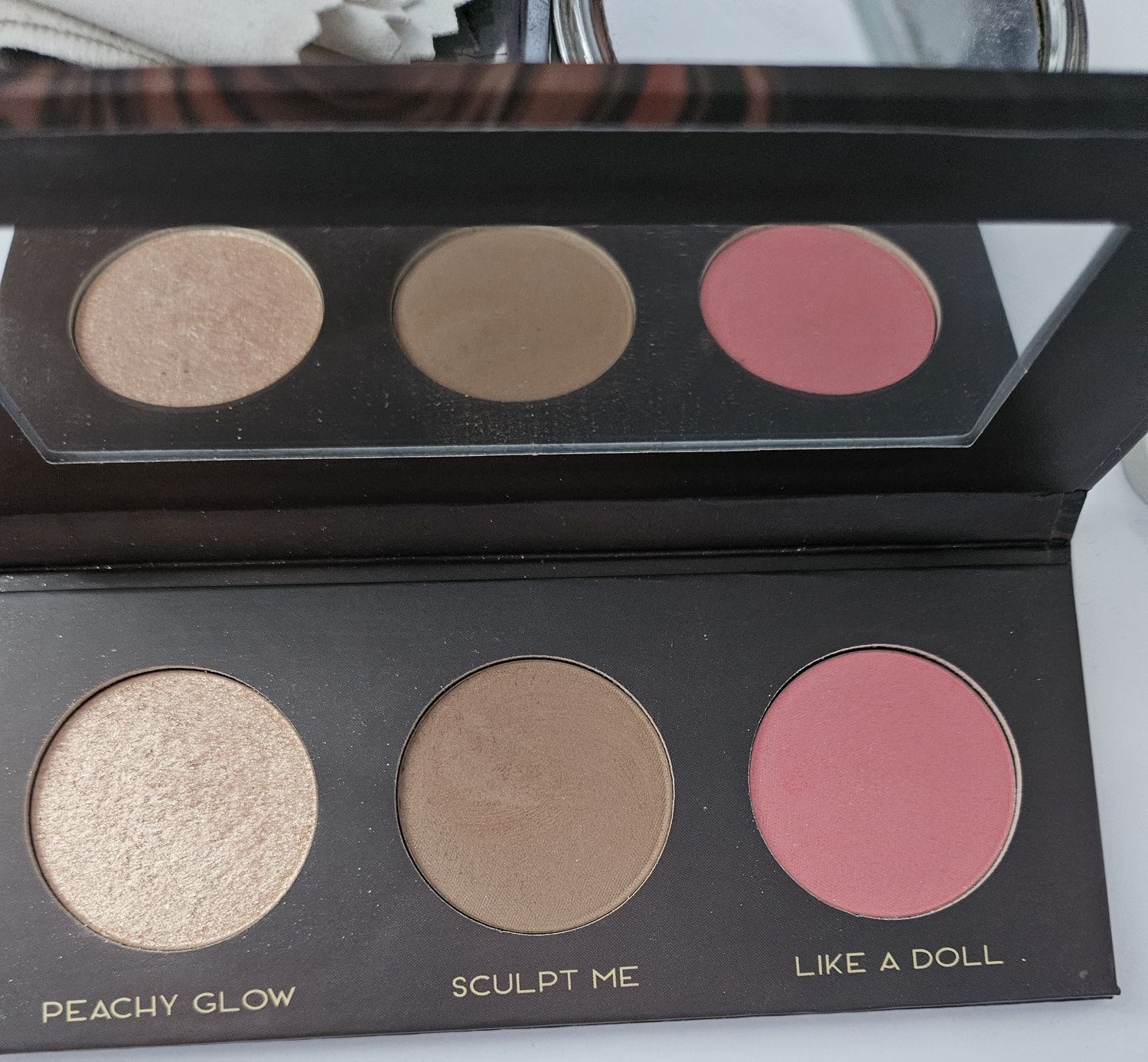 mexmo Face Tune Peachy Glow/paleta do konturowania