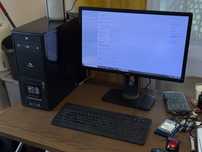 Komputer PC stacjonarny/monitor