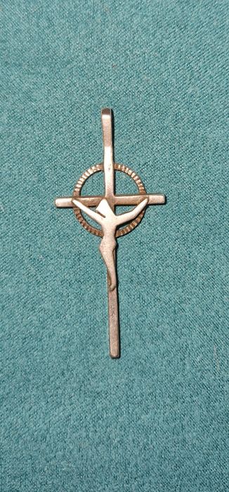 Srebny krzyżyk Stary Vintage