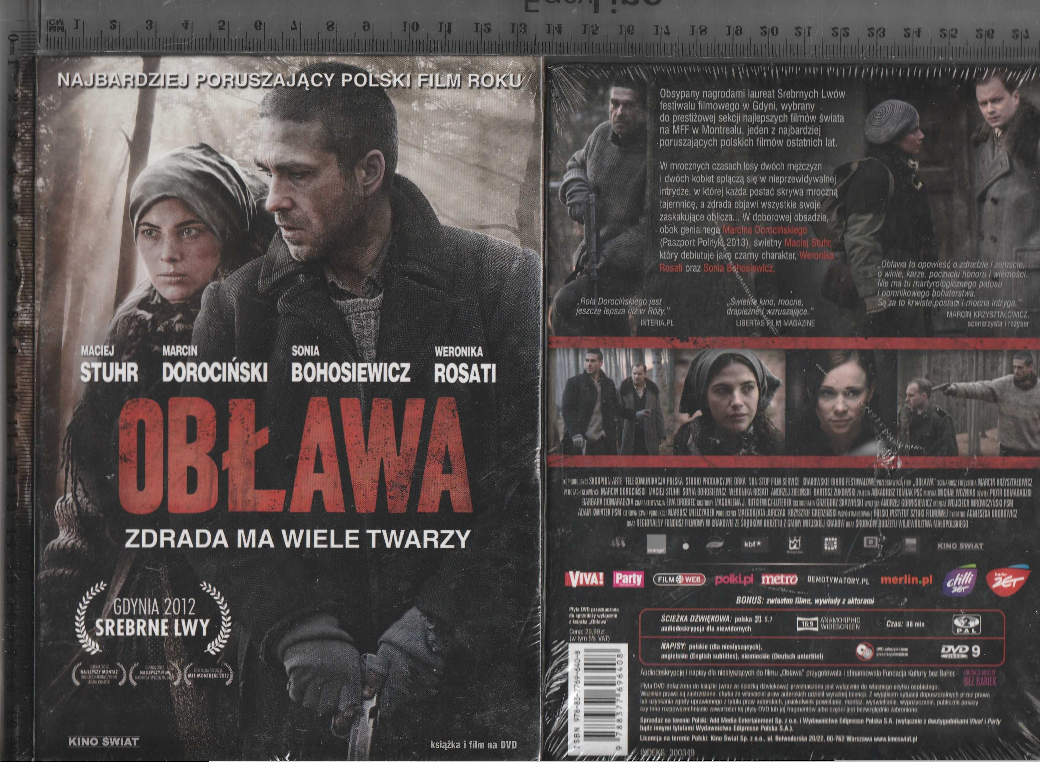 Film Obława płyta DVD