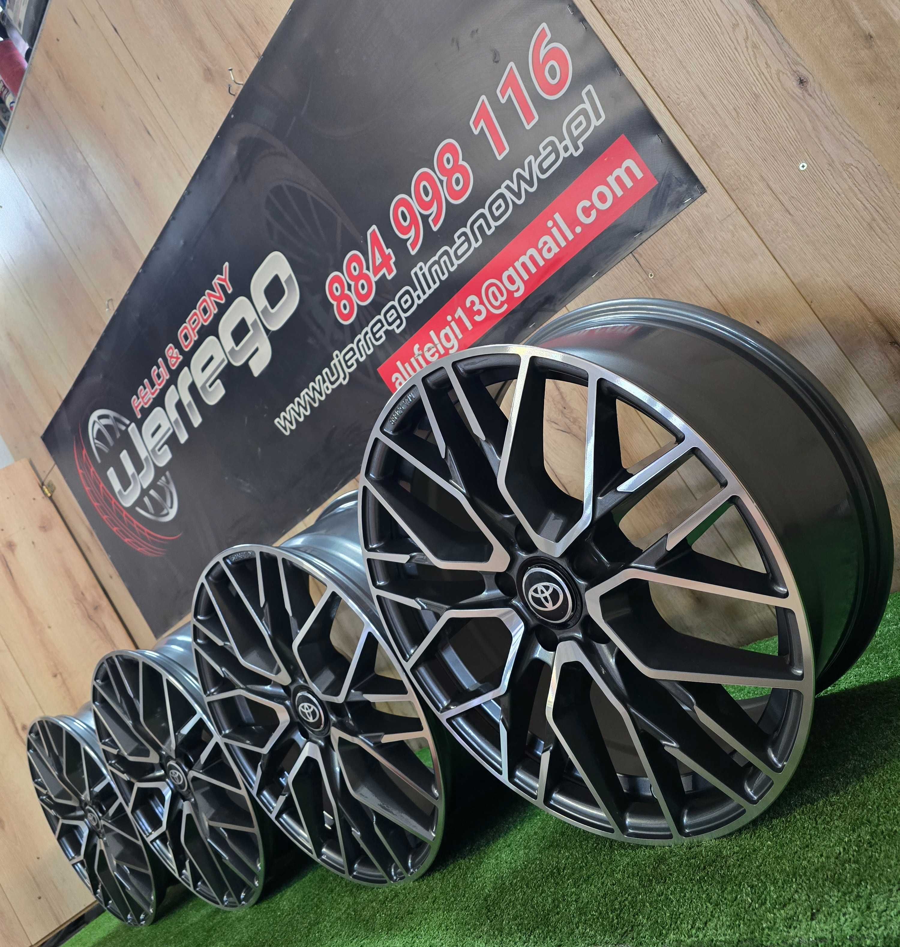 NOWE ALUFELGI TOYOTA 17x5x100 - Gt86,Prius,Urban Cruiser,Verso-S