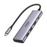 Adapter Ugreen Cm511 Hub Usb-C Hdmi 4K 60Hz Do Laptopa Szary