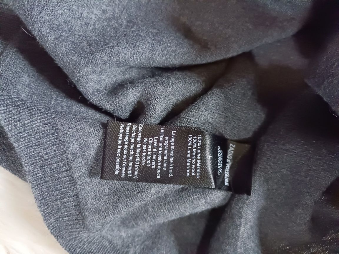 Sweter wełna Zadig & Voltaire