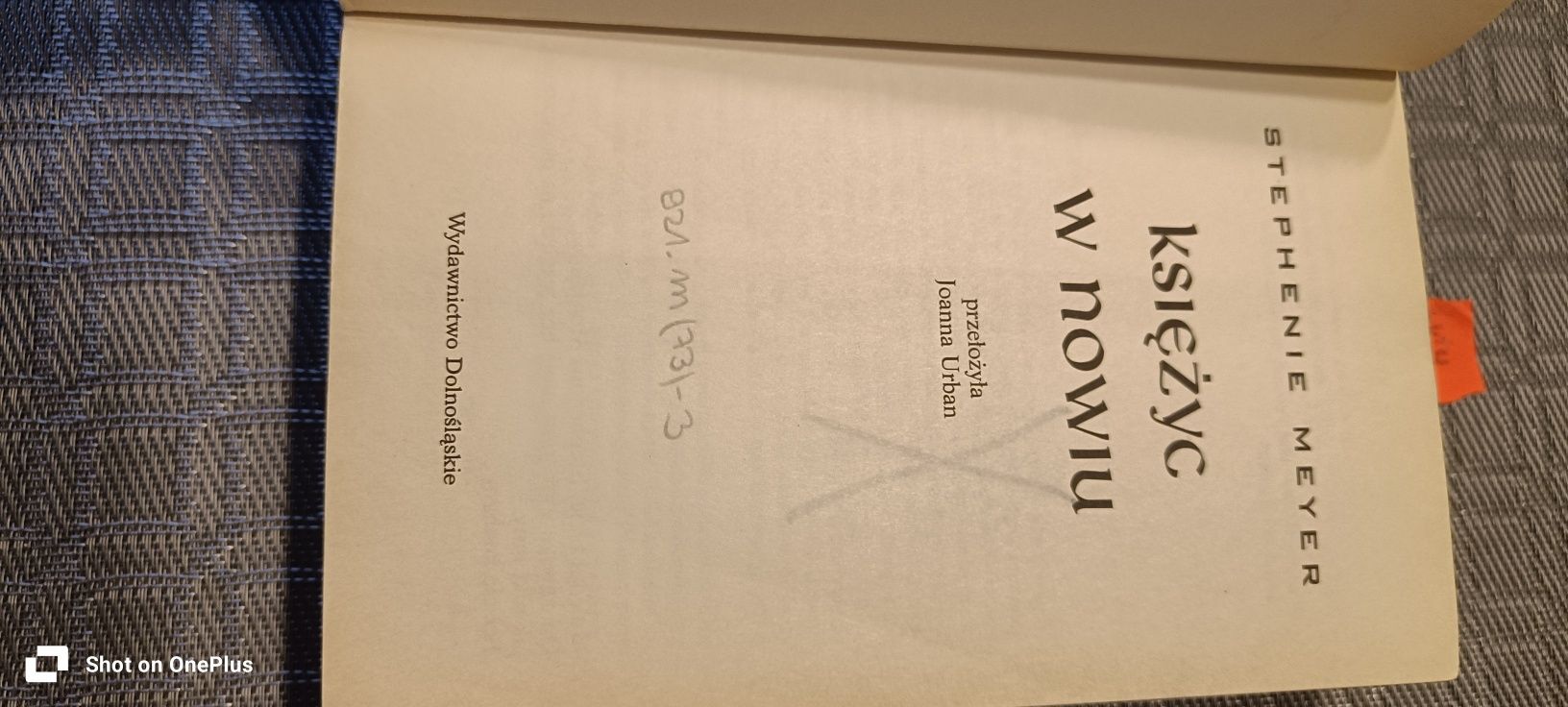 Książka księżyc w nowiu stephenie Meyer