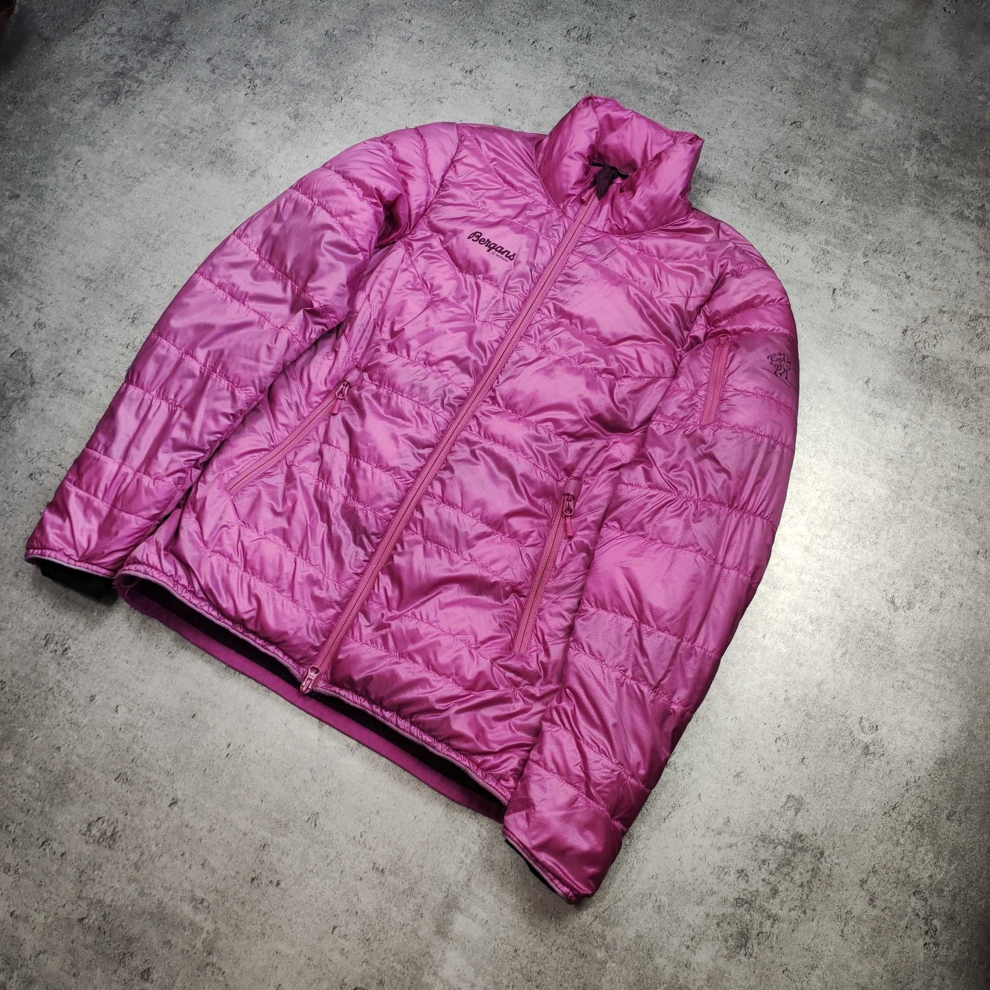 DAMSKA Kurtka Puchowa Lekka TREKKING Berghaus of Norway Różowa PUCH