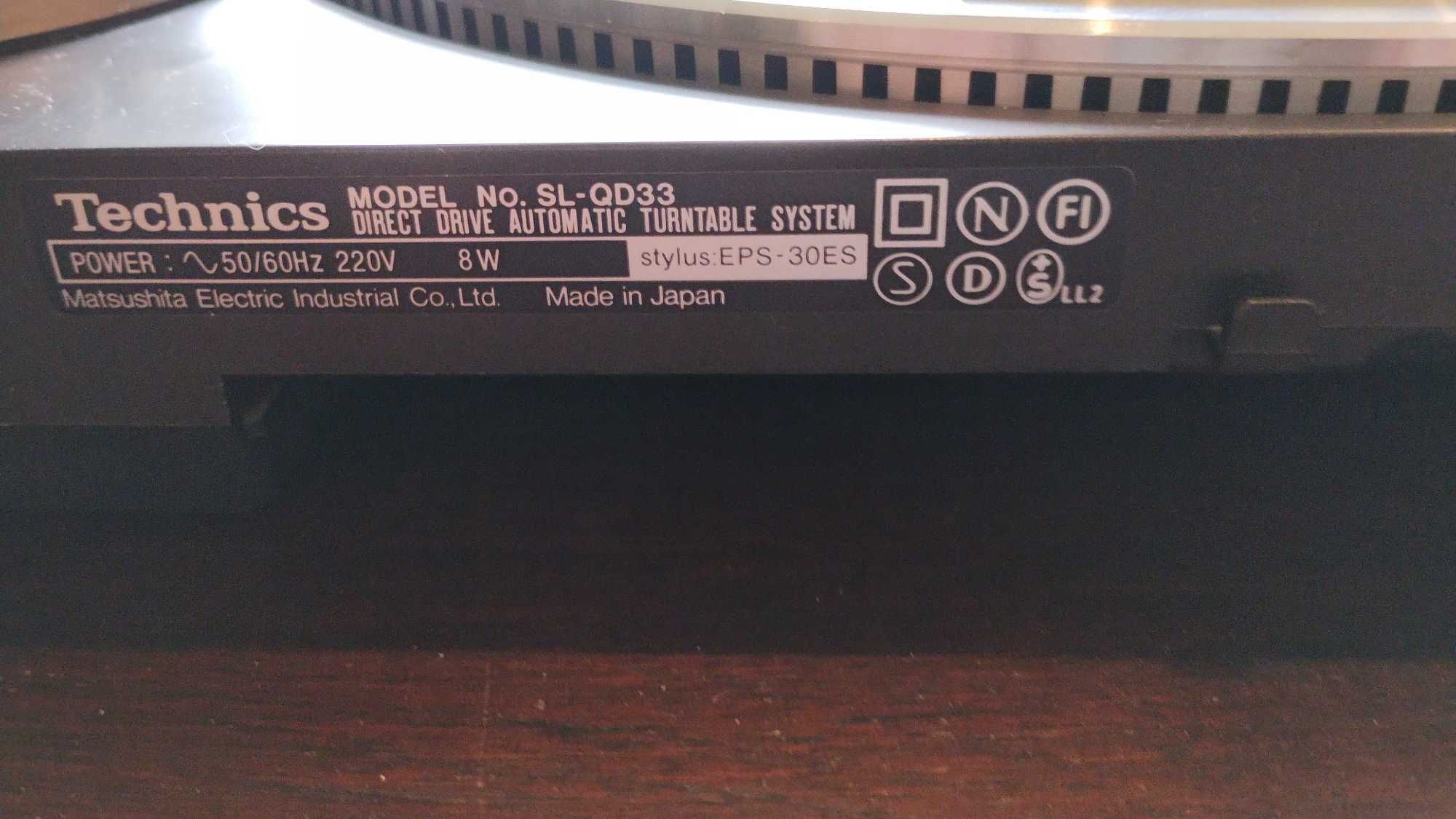 Gramofon SL-QD33