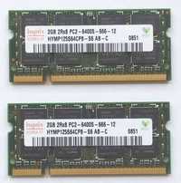Pamięć RAM do laptopa 2x2GB