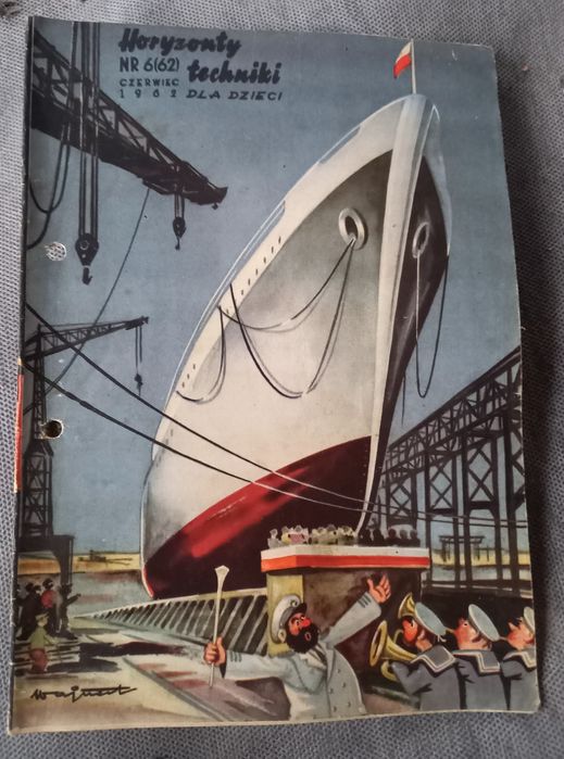 Horyzonty techniki dla dzieci nr 6(62) 1962 r