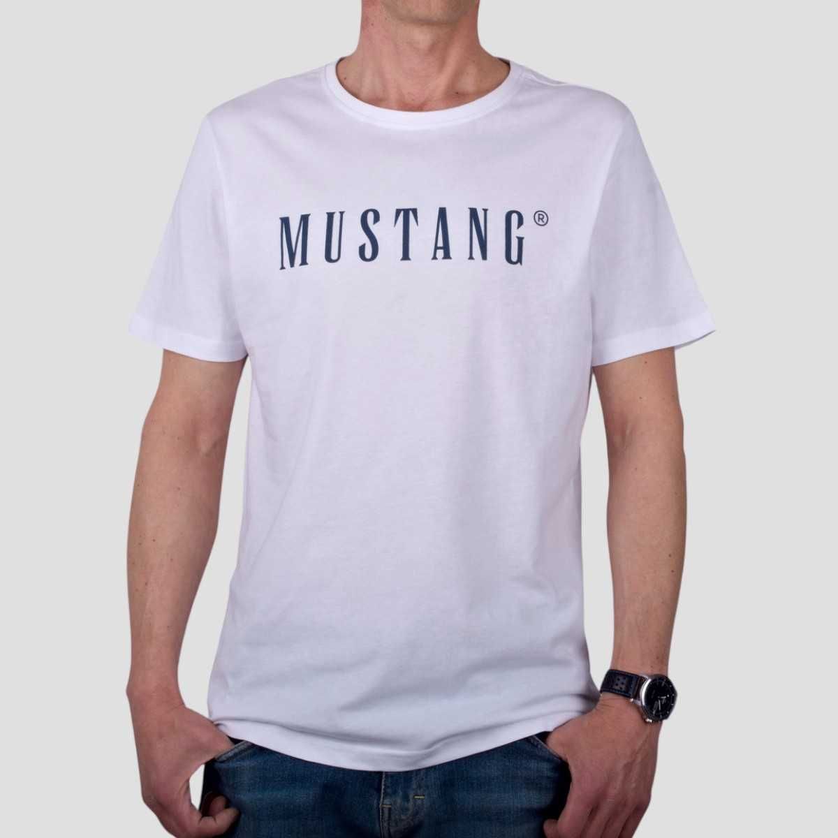 Mustang Koszulka Bawełniana Męska L