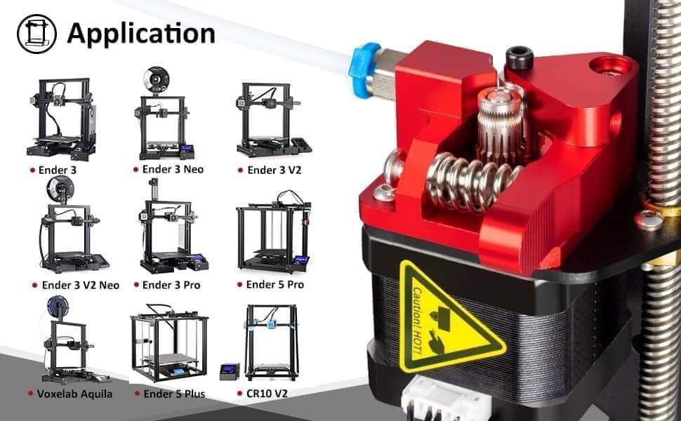 Подвійний Екструдер  Redrex Ender 3