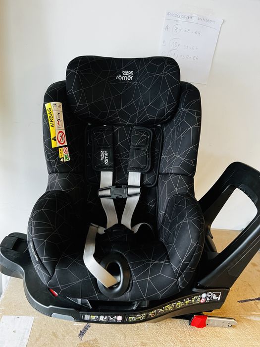 Fotelik BRITAX ROMER DUALFIX M i-SIZE ISO FIX 9-28 Crystal Black