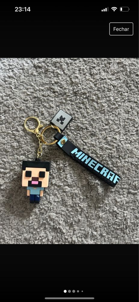 Porta Chaves Minecraft