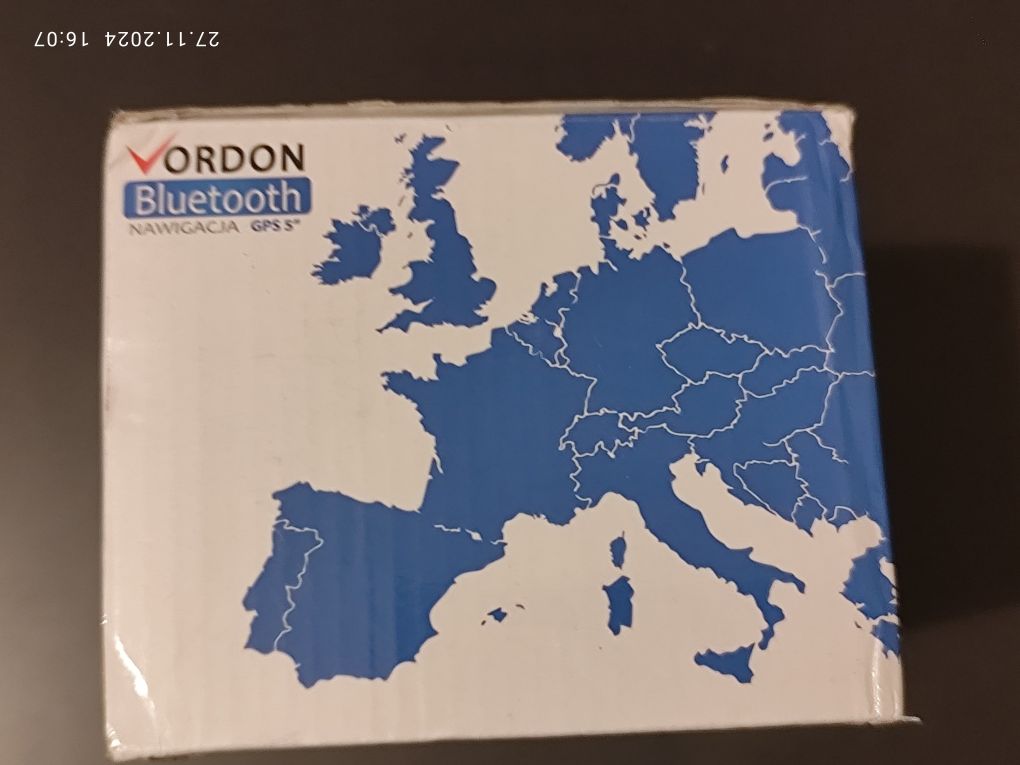 vOrdon nawigacja GPS 5.0 transmiter mapa Europy fotoradary karta sds
